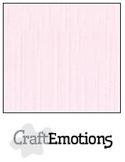 CraftEmotions Linnenkarton 27 x 13,5 cm Babyroze  001235/1160