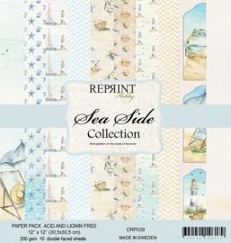 Reprint - Sea Side Collection - 30.5 x 30.5 cm