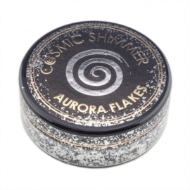 Cosmic Shimmer - Aurora Flakes 50 ml  - Black diamond