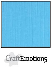 CraftEmotions Linnenkarton 27 x 13,5 cm Aqua 001235/1070