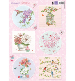 Marianne Design A4 Knipvel - Els Romantic Dream 1 -  EWK1264