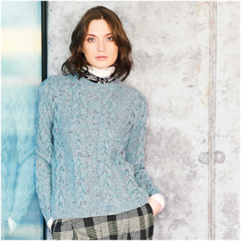 Rico Fashion Modern Tweed Light + Soft Aran - 383273.007 - Hellblau