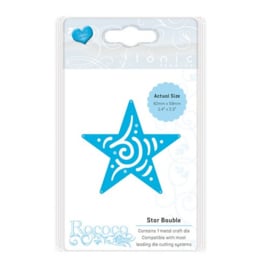 Tonic Studios Dies Rococo Petite Star Bauble