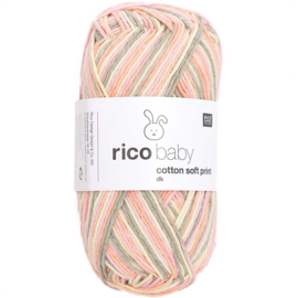 Rico Baby Cotton Soft Print dk 383040.030 Rose - Oliv