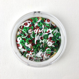 Picket Fence Studios - Christmas Punch Mix Sequin Mix - SQ-114
