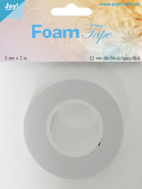 Joy! Crafts Foam tape - 1,5 mm x 5 mm  x  2 meter  6500/0025