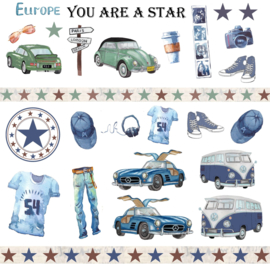 Reprint - You are a Star Collection - 30,5 x 30,5 cm.