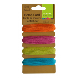 Vaessen Creative -  Hemp Cord  -  Summer