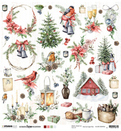 Studio Light- Scrap Christmas Collection nr.66
