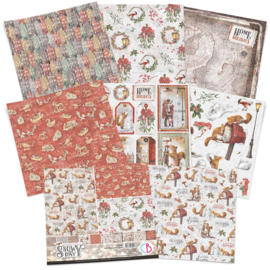 Ciao Bella -Memories of a Snowy Day -Patterns Pad -30.5x30.5 cm CBT048