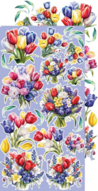 Craft O' Clock - Tulip Love - Basic Paper Set Flowers