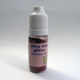 Nellie Snellen Ultra Fine Glitter Kerst Rood GLIT005