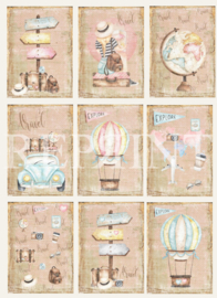 Reprint -  Around the World Collection -  A4  - Paper Pack