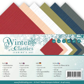Linnenpakket - 4K - Jeanines Art - Winter Classics
