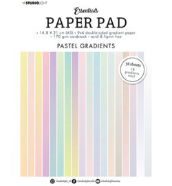 Studio Light - Paper Pad Double sided Gradient Pastel Essentials nr.19