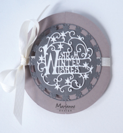 Marianne Design Creatables - 	Anja's Warm Winter Wishes - LR0620