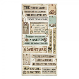 Stamperia - Voyages Fantastiques - Paper Pack - 15 x 30.5 cm