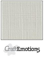 CraftEmotions Linnenkarton A4 Formaat 10 vel - Pastel crème