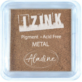 Aladine Inkpad Izink Dye Metal Koper (19550)