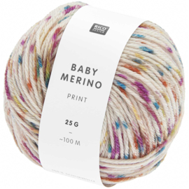 Rico Baby Merino Print - Earthy Multicolor  383315.015