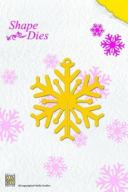 Nellie Snellen Shape Dies - Sneeuwvlok SD 006