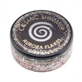 Cosmic Shimmer - Aurora Flakes 50 ml  - Icy Pink