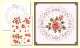 A4 Knip- en borduurvel Ann's Paper Art 815
