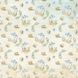 Reprint - Sea Side Collection - 30.5 x 30.5 cm