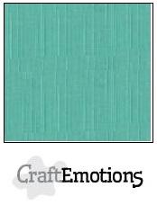 CraftEmotions Linnenkarton 27 x 13,5 cm Saliegroen Pastel 001235/1055