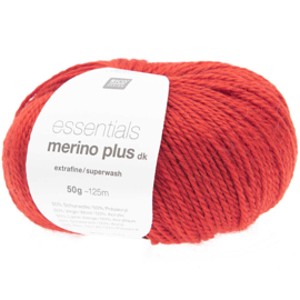Rico Essentials Merino Plus dk 383165.006 Rood