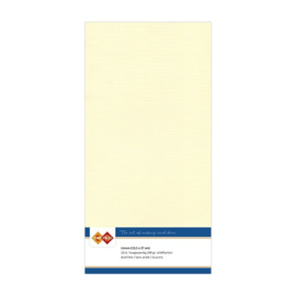 Card Deco Essentials - Linnenkarton - Vierkant - Cream