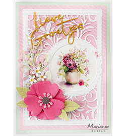 Marianne Design - Creatables - Rectangle Swirly - LR0840