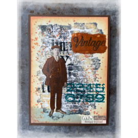 COOSA Crafts • Clear Stempel A6 Love my Jeans - Bricklove