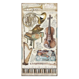 Stamperia -  Passion - Paper Pack - 15 x 30.5 cm