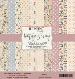 Reprint - Vintage Sewing Collection - 30,5 x 30,5 cm