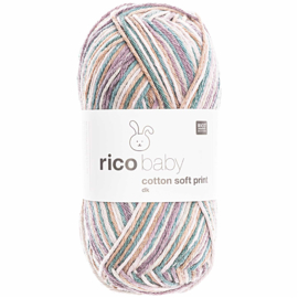 Rico Baby Cotton Soft Print dk 383040.029 Petrol Flied