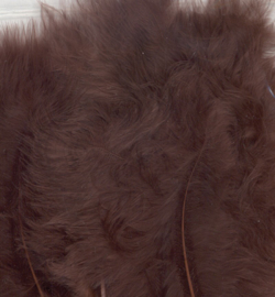 Veren Marabou  Brown 15 stuks