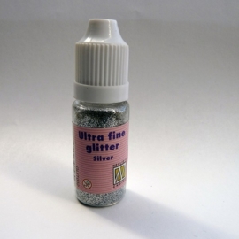 Nellie Snellen Ultra Fine Glitter Zilver GLIT002
