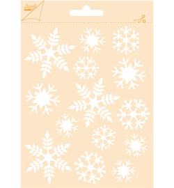 Joy!Crafts - Poly Besa Stencil  6002/0628  -  Sneeuwvlokken