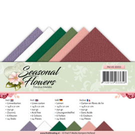 Linnenpakket - A5 - Precious Marieke - Seasonal Flowers