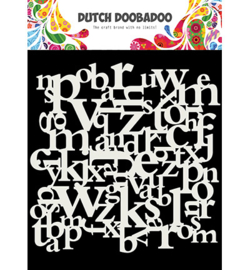 Dutch Doobadoo Mask Art 15 x 15 cm - Letters - 470.715.620