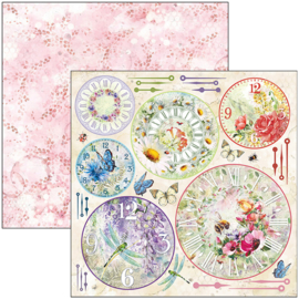 Ciao Bella - Microcosmos - Dubbelzijdige patronen pad 30,5 cm x 30,5 cm. - CBT037