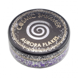 Cosmic Shimmer - Aurora Flakes 50 ml  - Frosted violet