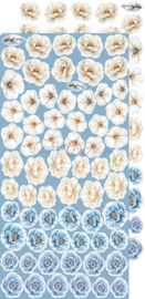 Craft O'Clock Something Blue Extras Set Flowers -CC-F38-SBL-11