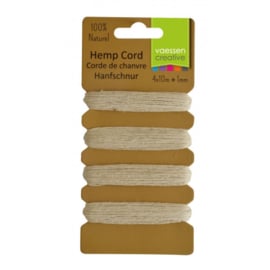 Vaessen Creative -  Hemp Cord  -  Natural