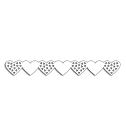 Penny Black Creative Dies - Heart Border   51-408