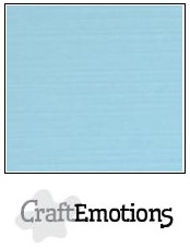 CraftEmotions Linnenkarton 27 x 13,5 cm Lichtblauw 001235/1065