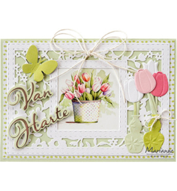 Marianne Design -	CR1678-Punch die XL Butterflies