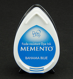Memento Dew Drop Ink Pad  MD-601 Bahama Blue