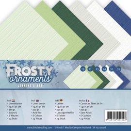Linnenpakket - A5 - Jeanines Art - Frosty Ornaments
